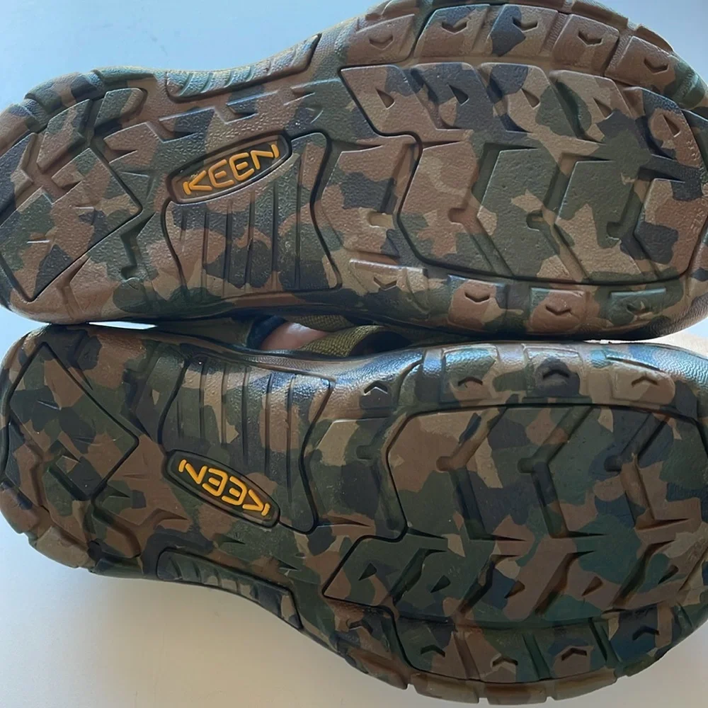 Keen Kids Olive Green Camo Sandals